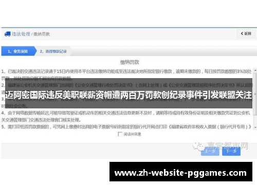 迈阿密国际违反美职联薪资帽遭两百万罚款创纪录事件引发联盟关注